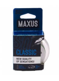 Классические презервативы в пластиковом кейсе MAXUS Classic - 3 шт. - Maxus - купить с доставкой в Магнитогорске