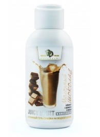 Интимный гель-смазка JUICY FRUIT с ароматом молочного шоколада - 100 мл. - БиоМед - купить с доставкой в Магнитогорске