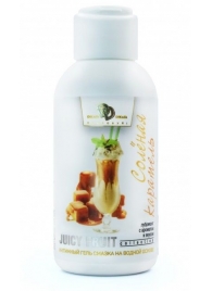 Интимный гель-смазка JUICY FRUIT с ароматом солёной карамели - 100 мл. - БиоМед - купить с доставкой в Магнитогорске
