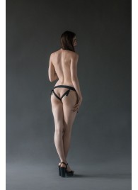 Черные трусики Better с анальной насадкой - 8 см. - Lola Games - купить с доставкой в Магнитогорске