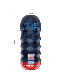 Мастурбатор-вагина Vacuum Cup Masturbator - Baile - в Магнитогорске купить с доставкой
