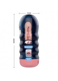 Мастурбатор-ротик Vacuum Cup Masturbator - Baile - в Магнитогорске купить с доставкой