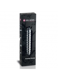 Рельефный фаллос для интенсивного электросекса Groovey George - 20 см. - MyStim - купить с доставкой в Магнитогорске