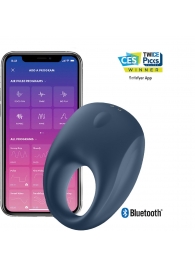 Эрекционное кольцо Satisfyer Strong One с возможностью управления через приложение - Satisfyer - в Магнитогорске купить с доставкой