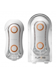 Мастурбатор Tenga FLIP ORB ORANGE CRASH - Tenga - в Магнитогорске купить с доставкой
