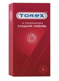 Презервативы Torex  Сладкая любовь  с ароматом клубники - 12 шт. - Torex - купить с доставкой в Магнитогорске
