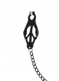 Зажимы на соски Darkside с цепочкой - Lola Games - купить с доставкой в Магнитогорске