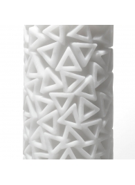 Белый 3D мастурбатор PILE - Tenga - в Магнитогорске купить с доставкой