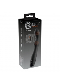 Черный вибромассажер простаты P-Spot - 23,5 см. - Orion - в Магнитогорске купить с доставкой