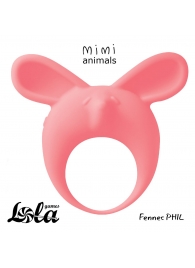 Оранжевое эрекционное кольцо Fennec Phil - Lola Games - в Магнитогорске купить с доставкой