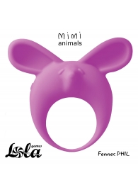 Фиолетовое эрекционное кольцо Fennec Phil - Lola Games - в Магнитогорске купить с доставкой