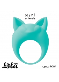 Зеленое эрекционное кольцо Lemur Remi - Lola Games - в Магнитогорске купить с доставкой