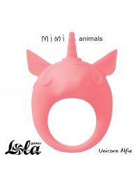 Оранжевое эрекционное кольцо Unicorn Alfie - Lola Games - в Магнитогорске купить с доставкой