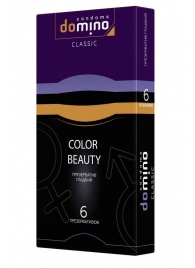 Разноцветные презервативы DOMINO Colour Beauty - 6 шт. - Domino - купить с доставкой в Магнитогорске