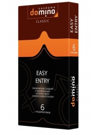 Презервативы с увеличенным количеством смазки DOMINO Easy Entry - 6 шт. - Domino - купить с доставкой в Магнитогорске