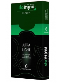 Супертонкие презервативы DOMINO Ultra Light - 6 шт. - Domino - купить с доставкой в Магнитогорске