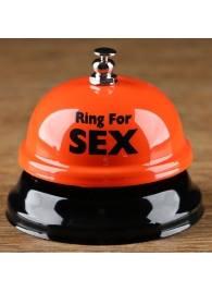 Настольный звонок RING FOR SEX - Сима-Ленд - купить с доставкой в Магнитогорске