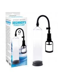 Прозрачная поршневая помпа Beginners Power Pump - Chisa - в Магнитогорске купить с доставкой