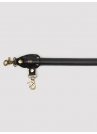 Черная распорка для ног Bound to You Faux Leather Spreader Bar - 50,8 см. - Fifty Shades of Grey - купить с доставкой в Магнитогорске