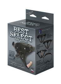 Пояс HARNESS BEST SELECT с вагинальной пробкой - LOVETOY (А-Полимер) - купить с доставкой в Магнитогорске