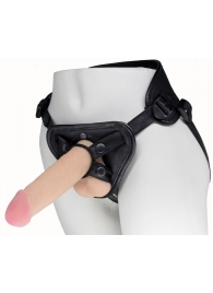 Пояс харнесс BEST UNI strap с 2 насадками - 18 и 22 см. - LOVETOY (А-Полимер) - купить с доставкой в Магнитогорске