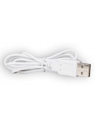 Белый магнитный кабель для зарядки Saisfyer USB Charging Cable - Satisfyer - купить с доставкой в Магнитогорске