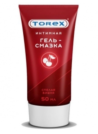 Смазка на водной основе TOREX  Спелая вишня  - 50 мл. - Torex - купить с доставкой в Магнитогорске