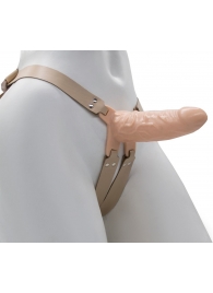Телесный мужской парапротез MEN STYLE - 15 см. - LOVETOY (А-Полимер) - купить с доставкой в Магнитогорске