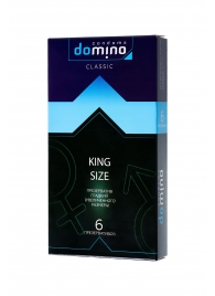 Презервативы увеличенного размера DOMINO Classic King size - 6 шт. - Domino - купить с доставкой в Магнитогорске