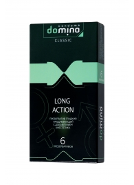 Презервативы с пролонгирующим эффектом DOMINO Classic Long action - 6 шт. - Domino - купить с доставкой в Магнитогорске