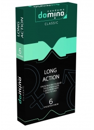 Презервативы с пролонгирующим эффектом DOMINO Classic Long action - 6 шт. - Domino - купить с доставкой в Магнитогорске