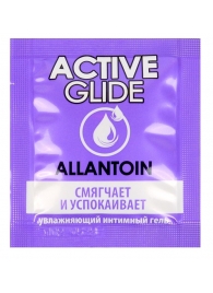 Лубрикант на водной основе Active Glide с аллантоином - 3 гр. - Биоритм - купить с доставкой в Магнитогорске