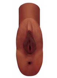Коричневый мастурбатор Perfect Pussy Double Stroker - Pipedream - в Магнитогорске купить с доставкой
