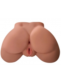 Кофейный мастурбатор-полуторс Perfect Ass Masturbator - Pipedream - в Магнитогорске купить с доставкой