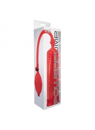 Красная вакуумная помпа Power Pump Red - Toy Joy - в Магнитогорске купить с доставкой