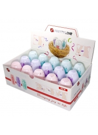 Набор из 15 мини-мастурбаторов Fantastic Egg Hard Boiled - Baile - в Магнитогорске купить с доставкой