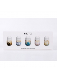 Набор из 5 мастурбаторов Hedy X5 Mixed - Svakom - в Магнитогорске купить с доставкой