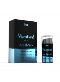 Жидкий интимный гель с эффектом вибрации Vibration! Ice - 15 мл. - INTT - купить с доставкой в Магнитогорске