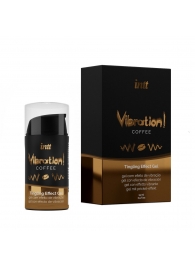 Жидкий интимный гель с эффектом вибрации Vibration! Coffee - 15 мл. - INTT - купить с доставкой в Магнитогорске