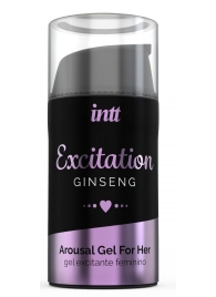 Женский возбуждающий интимный гель Excitation Ginseng - 15 мл. - INTT - купить с доставкой в Магнитогорске