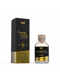 Массажный гель с согревающим эффектом Energy Drink - 30 мл. - INTT - купить с доставкой в Магнитогорске