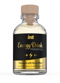 Массажный гель с согревающим эффектом Energy Drink - 30 мл. - INTT - купить с доставкой в Магнитогорске