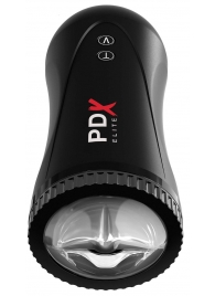 Черный автоматический мастурбатор-ротик Moto Stroker - Pipedream - в Магнитогорске купить с доставкой