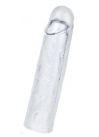 Прозрачная насадка-удлинитель Flawless Clear Penis Sleeve Add 1 - 15,5 см. - Lovetoy - в Магнитогорске купить с доставкой