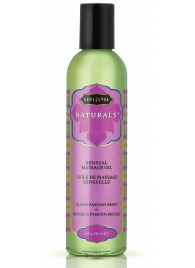 Массажное масло Naturals Island Passion Berry с ароматом тропических фруктов - 236 мл. - Kama Sutra - купить с доставкой в Магнитогорске