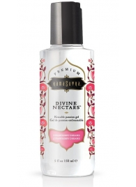 Гель-лубрикант на водной основе Divine Nectars Strawberry Dream с ароматом клубники - 150 мл. - Kama Sutra - купить с доставкой в Магнитогорске