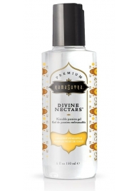 Гель-лубрикант на водной основе Divine Nectars Vanilla с ароматом ванили - 150 мл. - Kama Sutra - купить с доставкой в Магнитогорске