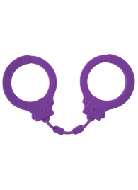 Фиолетовые силиконовые поножи Limitation - Lola Games - купить с доставкой в Магнитогорске