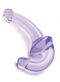 Фиолетовый безремневой страпон Strapless Strap-On - Lux Fetish - купить с доставкой в Магнитогорске