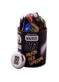 Текстурированные презервативы в кейсе MAXUS So Much Sex - 100 шт. - Maxus - купить с доставкой в Магнитогорске